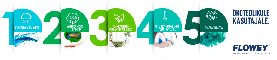 Uue põlvkonna ökoloogiline puhastuskeemia.